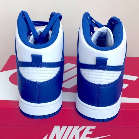NIKE DUNK HI RETRO ‘KENTUCKY’ SNEAKERS - Picture 7 of 10